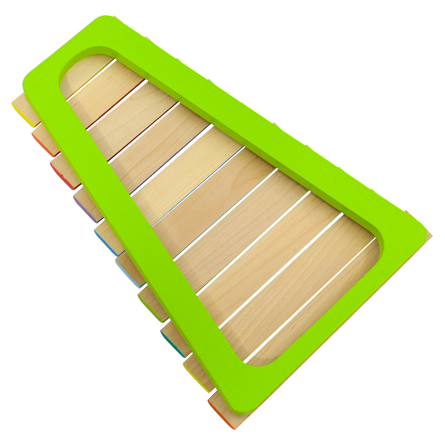 Ксилофон цветные ступеньки Алатойс 10 планок + гайд с играми - фото 14