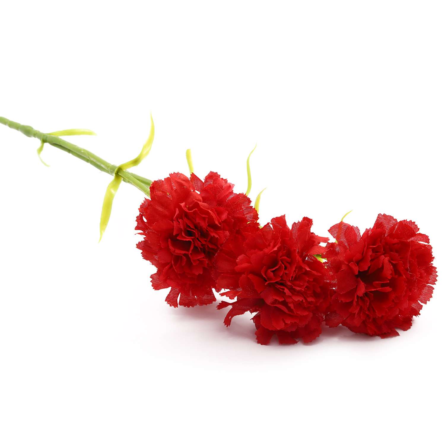 Цветок искусственный Astra Craft Гвоздика 60 см цвет красный - фото 1