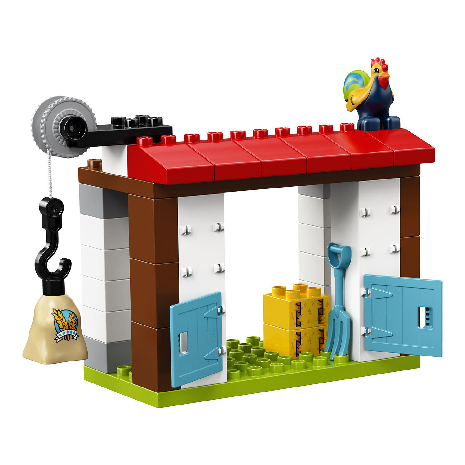 Конструктор LEGO DUPLO День на ферме блочный - фото 11
