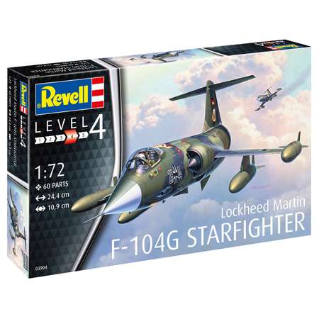 Сборная модель Revell Истребитель Локхид F-104 Старфайтер Revell