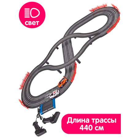 Игровой набор Handers Автотрек-турбо: Бесконечность длина 440 см