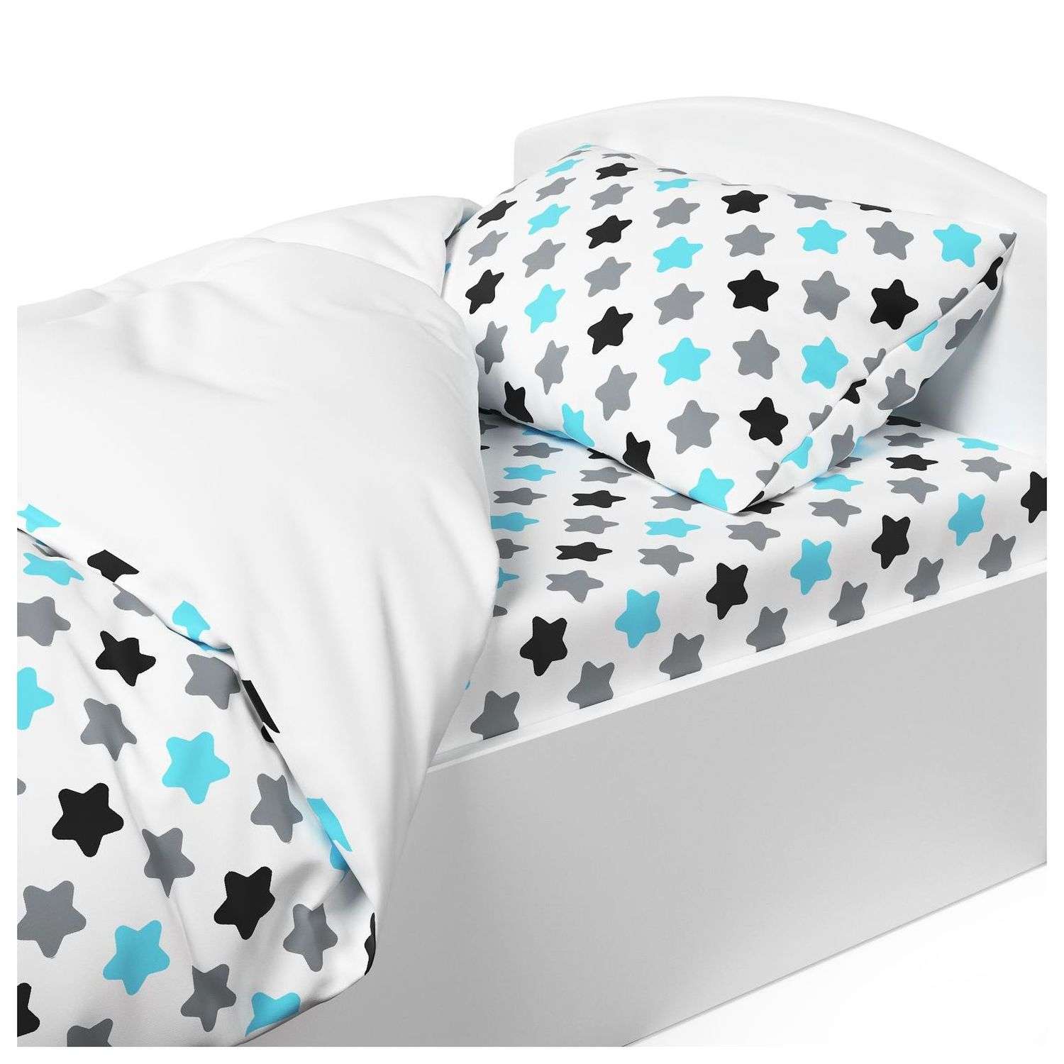Комплект постельного белья Капризун Звездное небо 1.5спальный 3предмета - фото 6