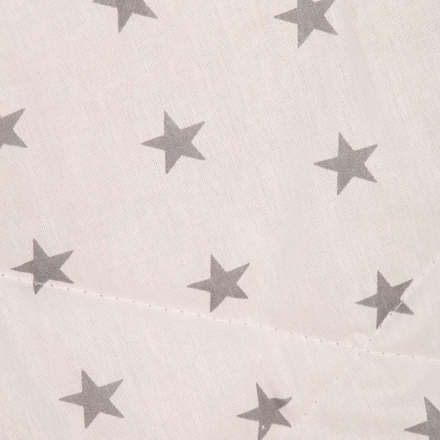 Одеяло Спаленка-kids детское Baby 110*140 серые звездочки - фото 3
