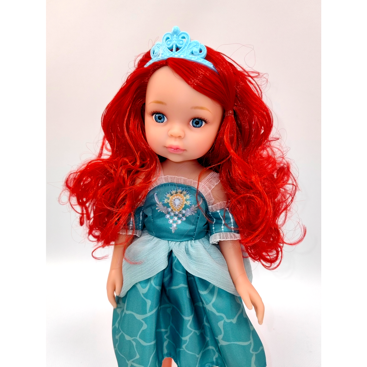 Кукла принцесса Ариель SHARKTOYS в платье 32 см коллекция принцесса 22200017 - фото 6
