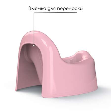 Горшок Amarobaby Elect розовый