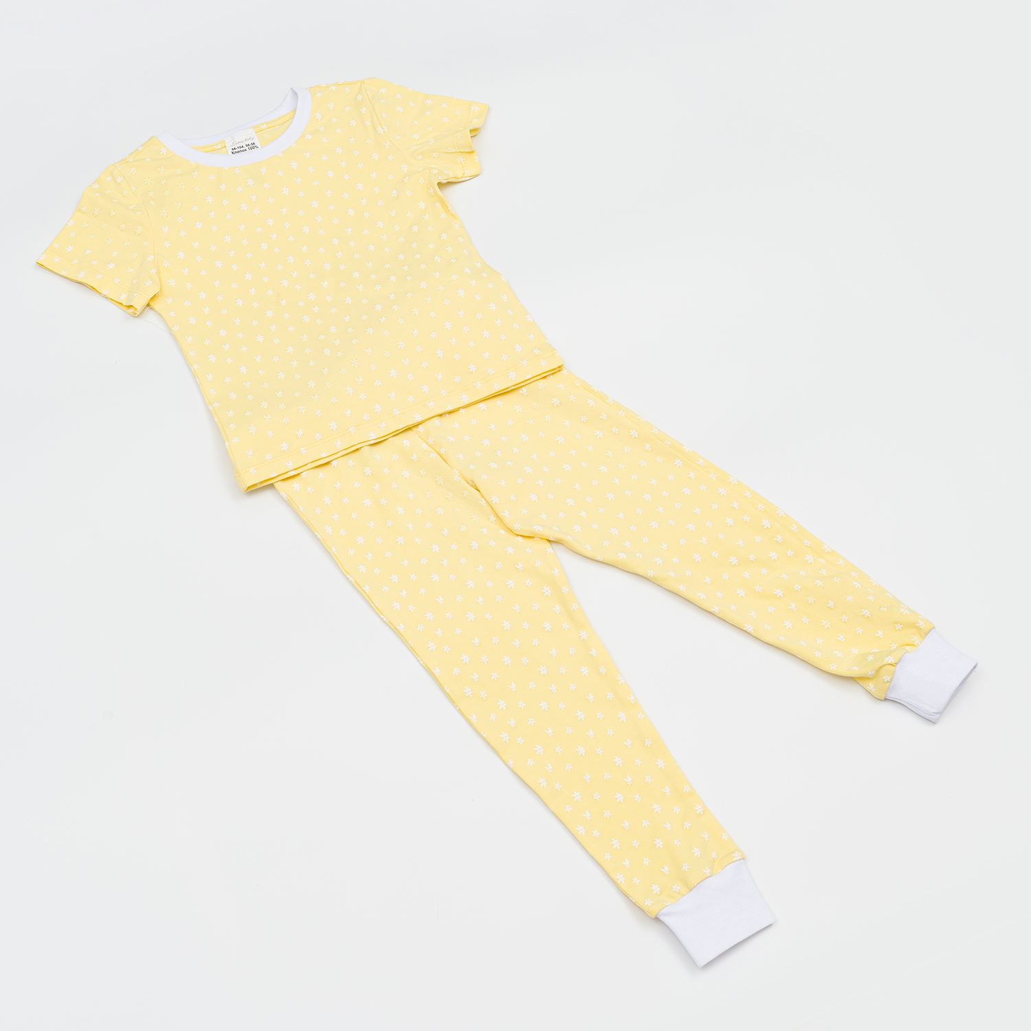 Пижама Linas baby 1680-11 Желтый - фото 4