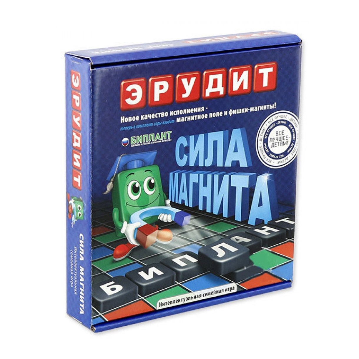 Настольная игра БИПЛАНТ Эрудит Сила магнита