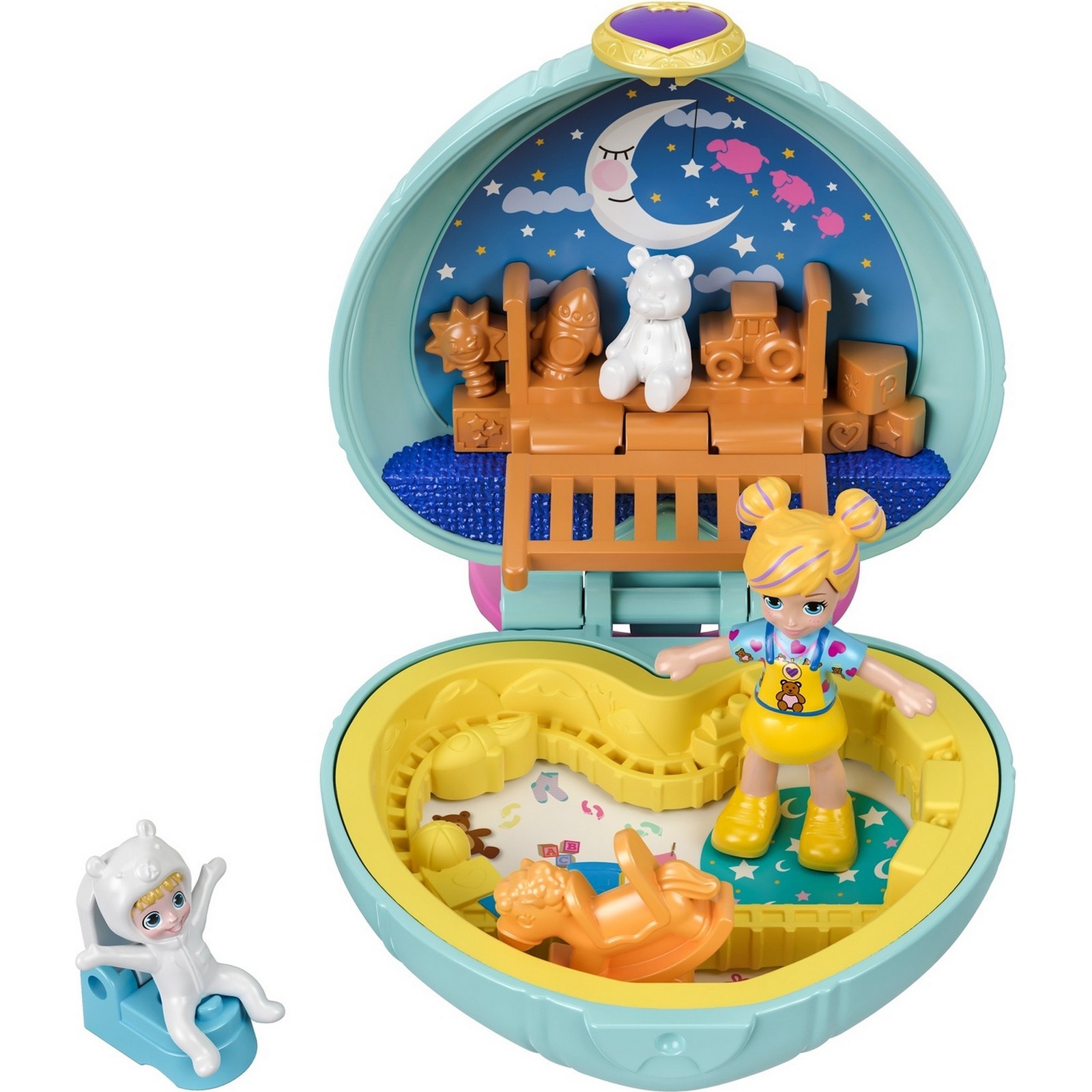 Набор игровой POLLY POCKET 1 компактный GFM51 FRY29 - фото 1