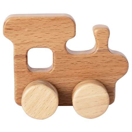 Деревянная игрушка-каталка ПК Лидер Паровозик
