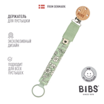 Держатель для пустышки BIBS Liberty Pacifier Clip Capel Sage