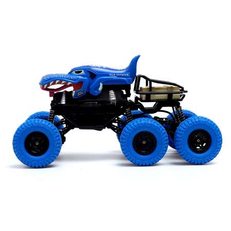 Джип Sima-Land радиоуправляемый DINO 1:16 4WD работает от аккумулятора цвет синий