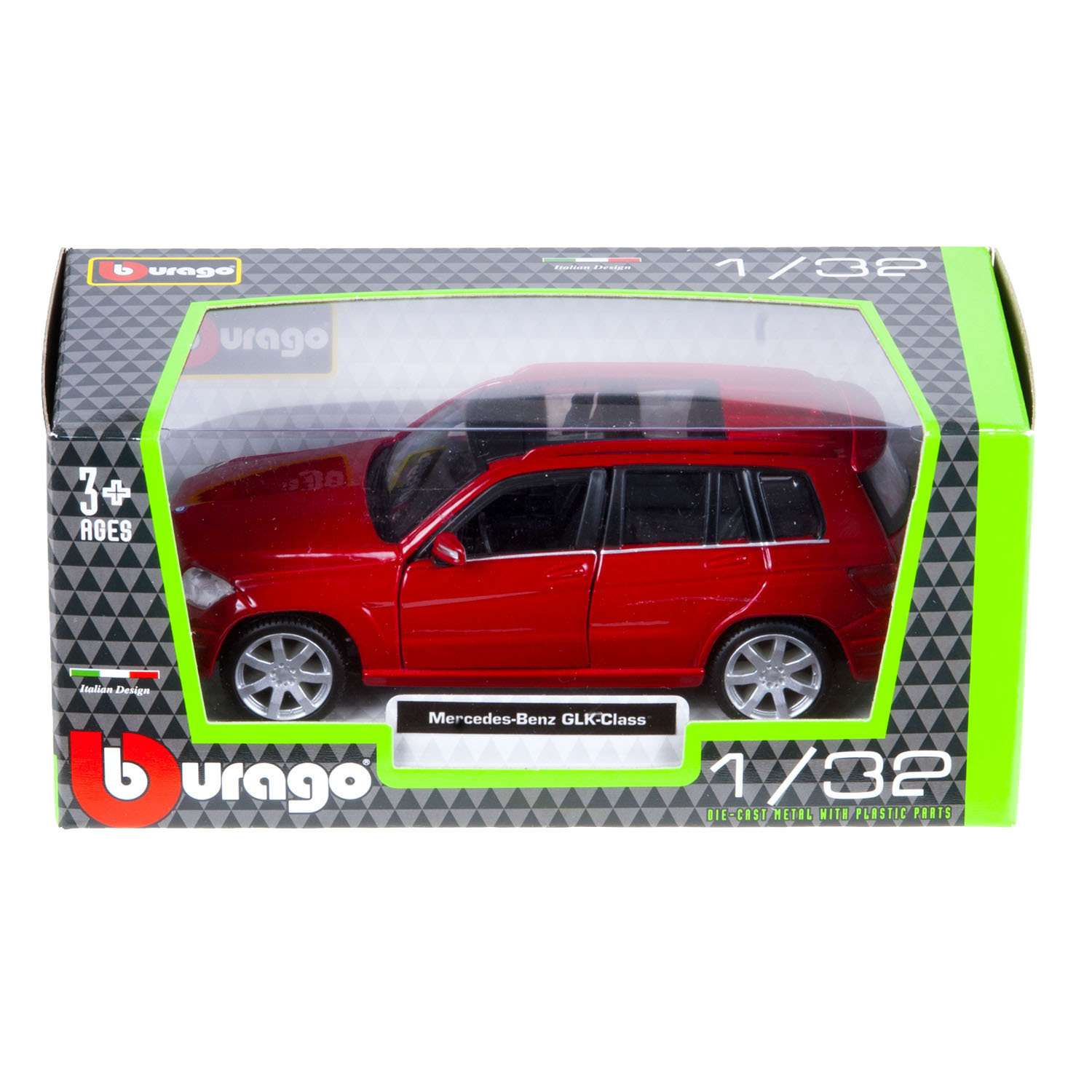 Машинка BBurago 1:32 Mercedes-Benz GLK Class 18-43000(5) 18-43000(5) - фото 7