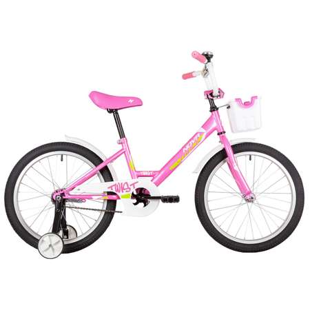 Велосипед NOVATRACK Twist 20 розовый
