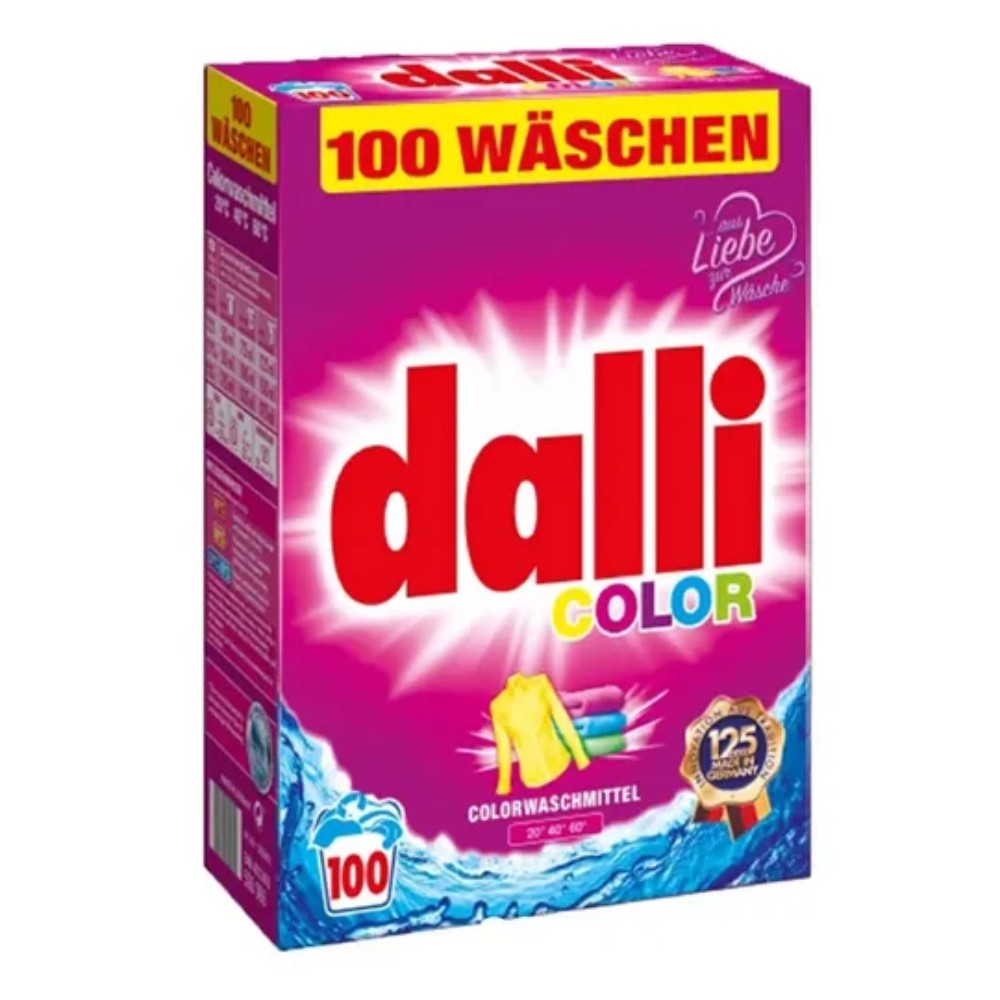 Стиральный порошок DALLI Color для цветного белья 6.5 кг 100 стирок - фото 1