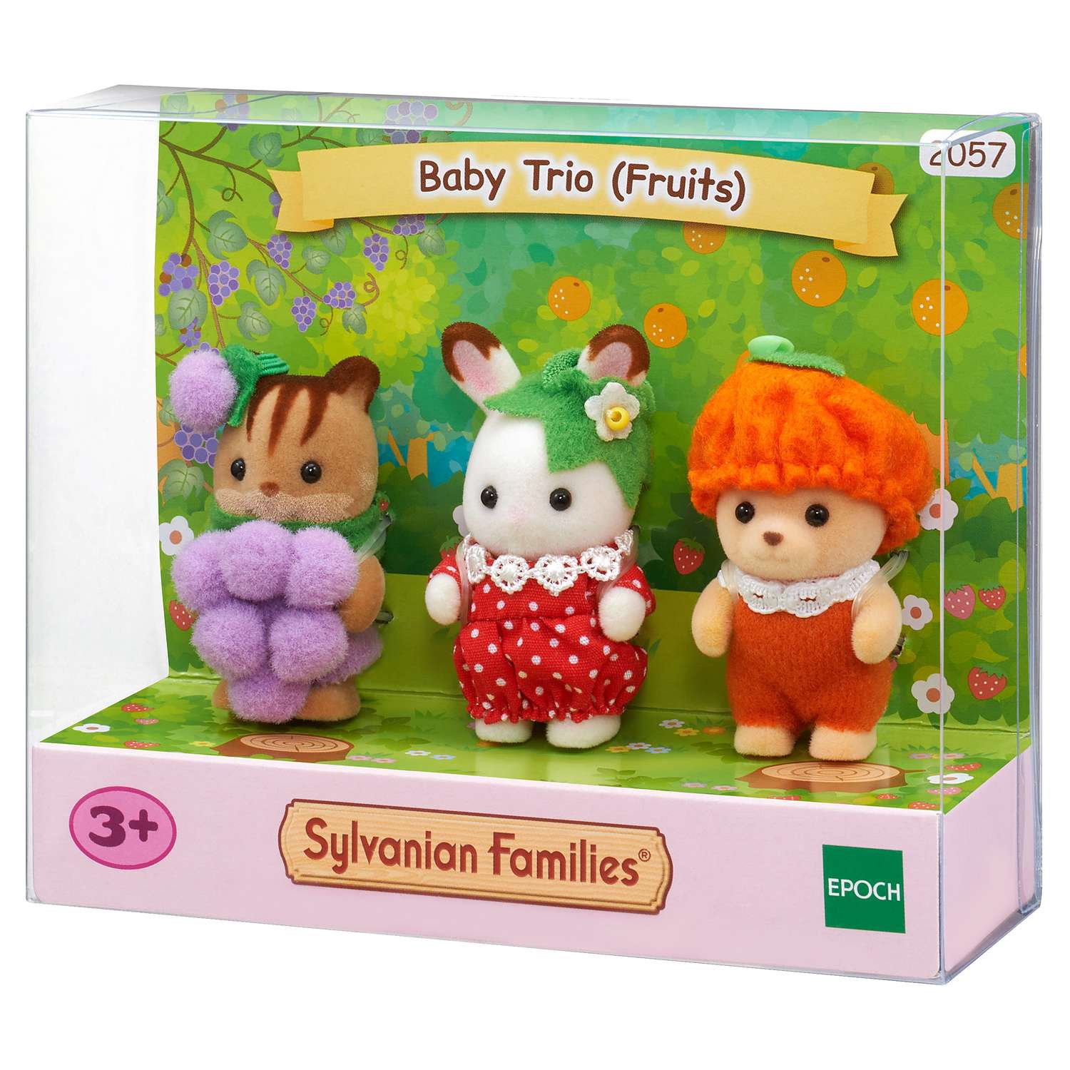 Набор Sylvanian Families Малыши в костюмчиках фруктов 2057 - фото 2