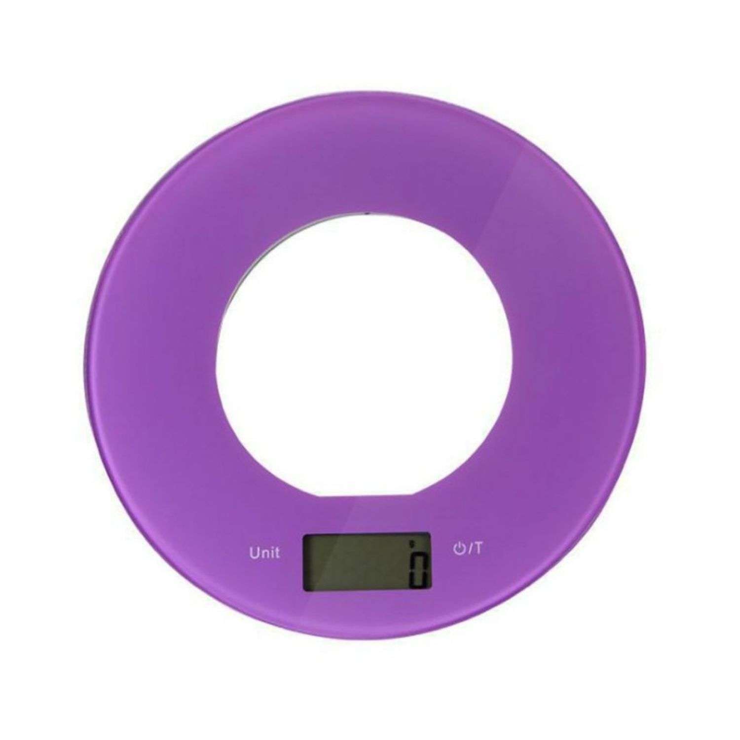 Весы кухонные Uniglodis Фиолетовый - фото 1