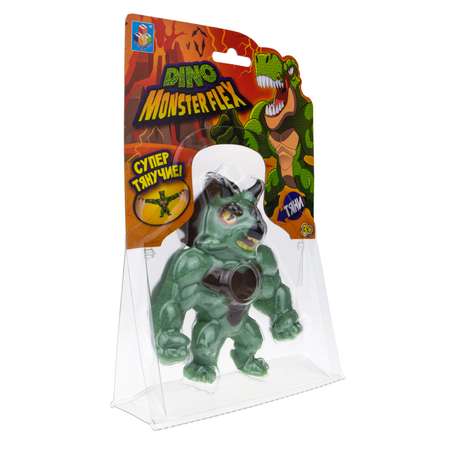 Игрушка-тягун 1Toy Monster Flex Dino Трицерокс Т22691-14