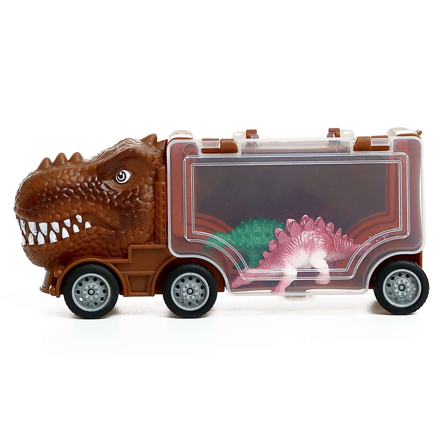 Игровой набор Sima-Land DINO в комплекте 2 грузовика и динозавры 9577526 - фото 7