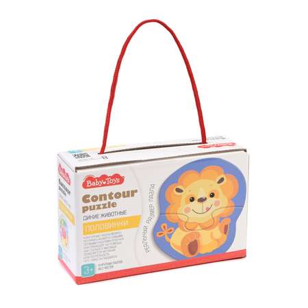 Пазл Десятое королевство Baby Toys Дикие животные контурный 4121