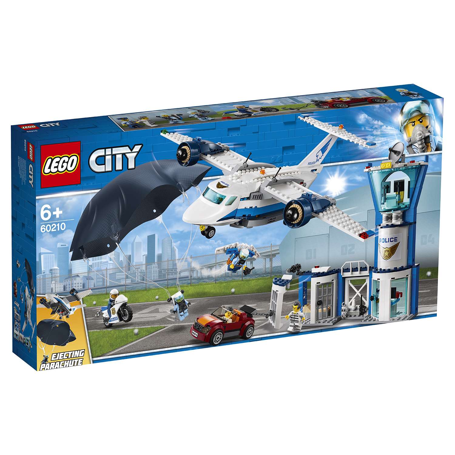 Конструктор LEGO City Police Воздушная полиция: авиабаза 60210 - фото 2