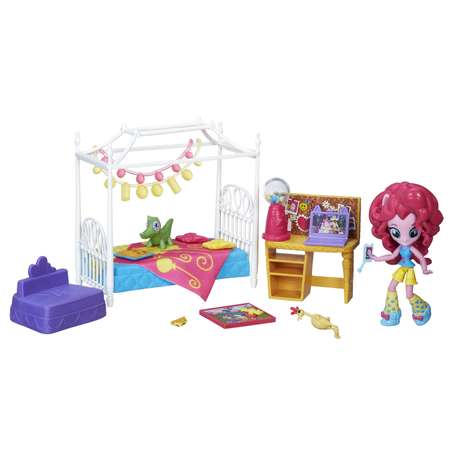 Набор MLP Equestria Girls My Little Pony Пижамная вечеринка Pinkie Pie B8844EU40