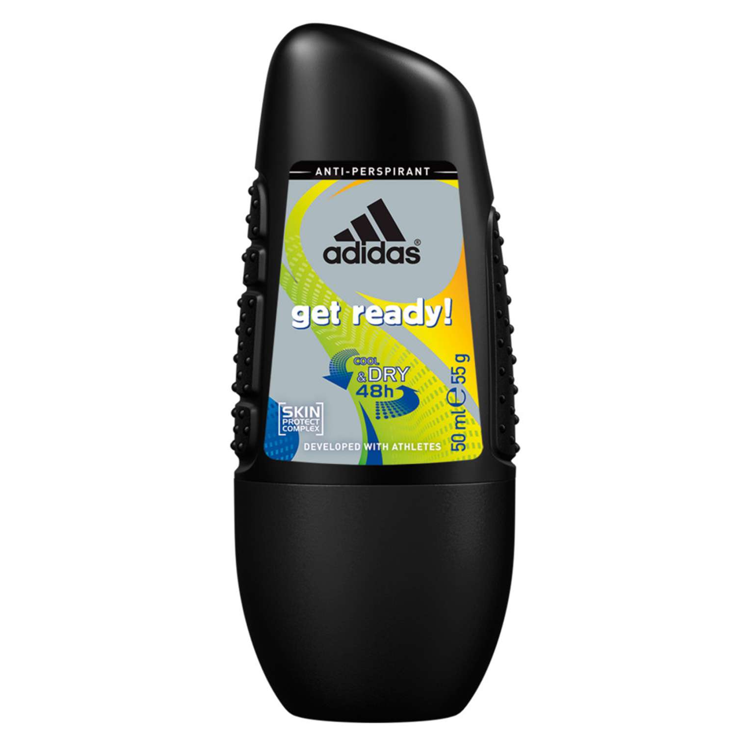 Дезодорант-антиперспирант Adidas шариковый мужской Get Ready 50мл - фото 1