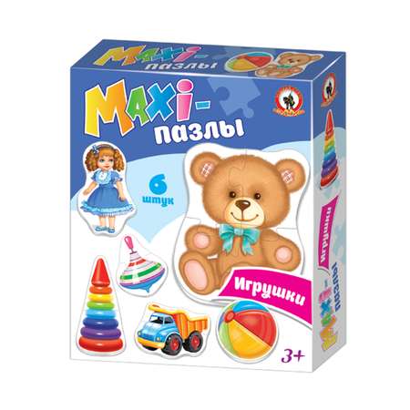 Пазлы Русский стиль Maxi Игрушки