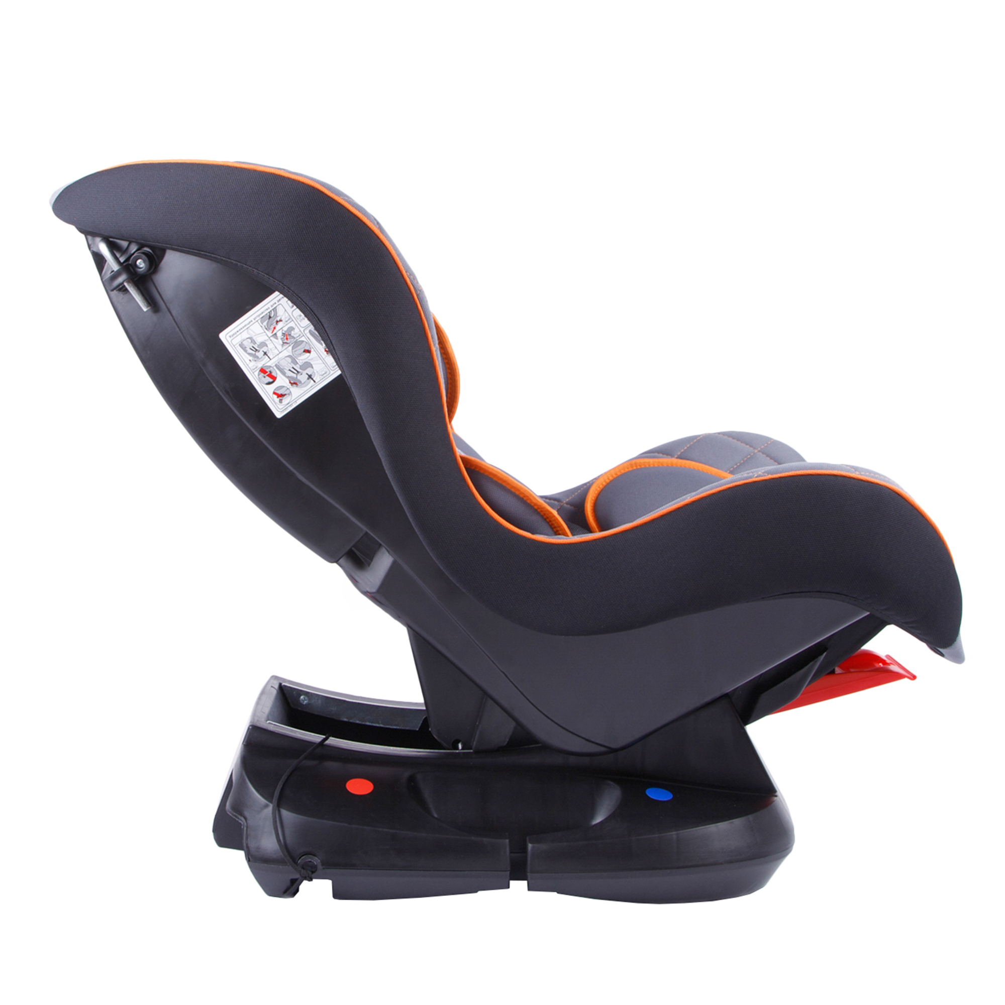 Автокресло Amarobaby Safety 0+/I Серый-Оранжевый - фото 13