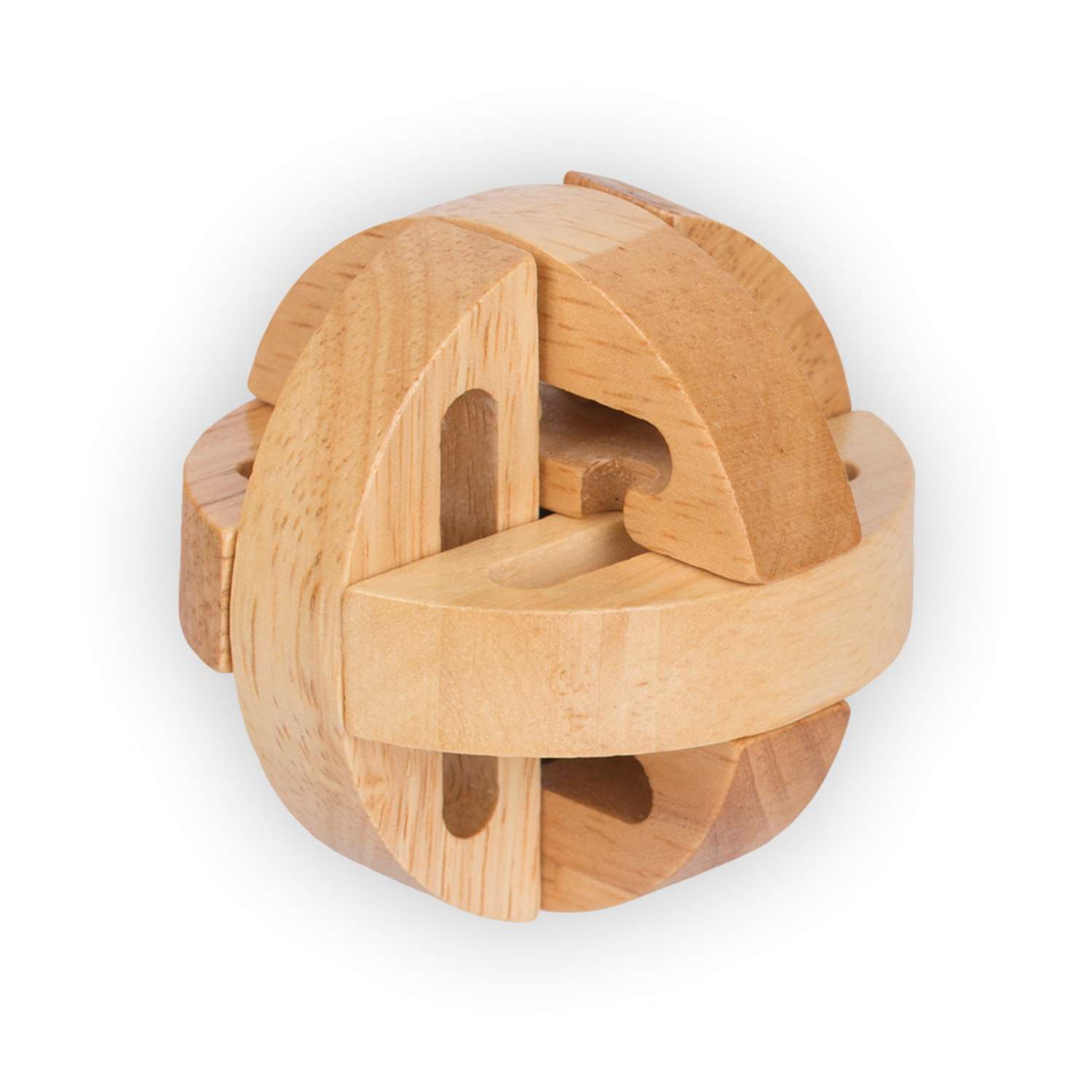 Головоломка DELFBRICK деревянная «Сфера‎» 6 элементов DLS-04 - фото 1