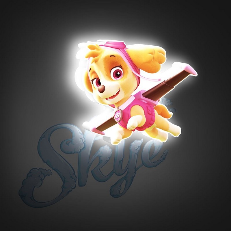 Светильник 3D 3DLightFx Paw Patrol Skye Mini - фото 2