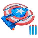 Игрушка Marvel Экипировка на руку Nerf Капитан Америка F0265EU4