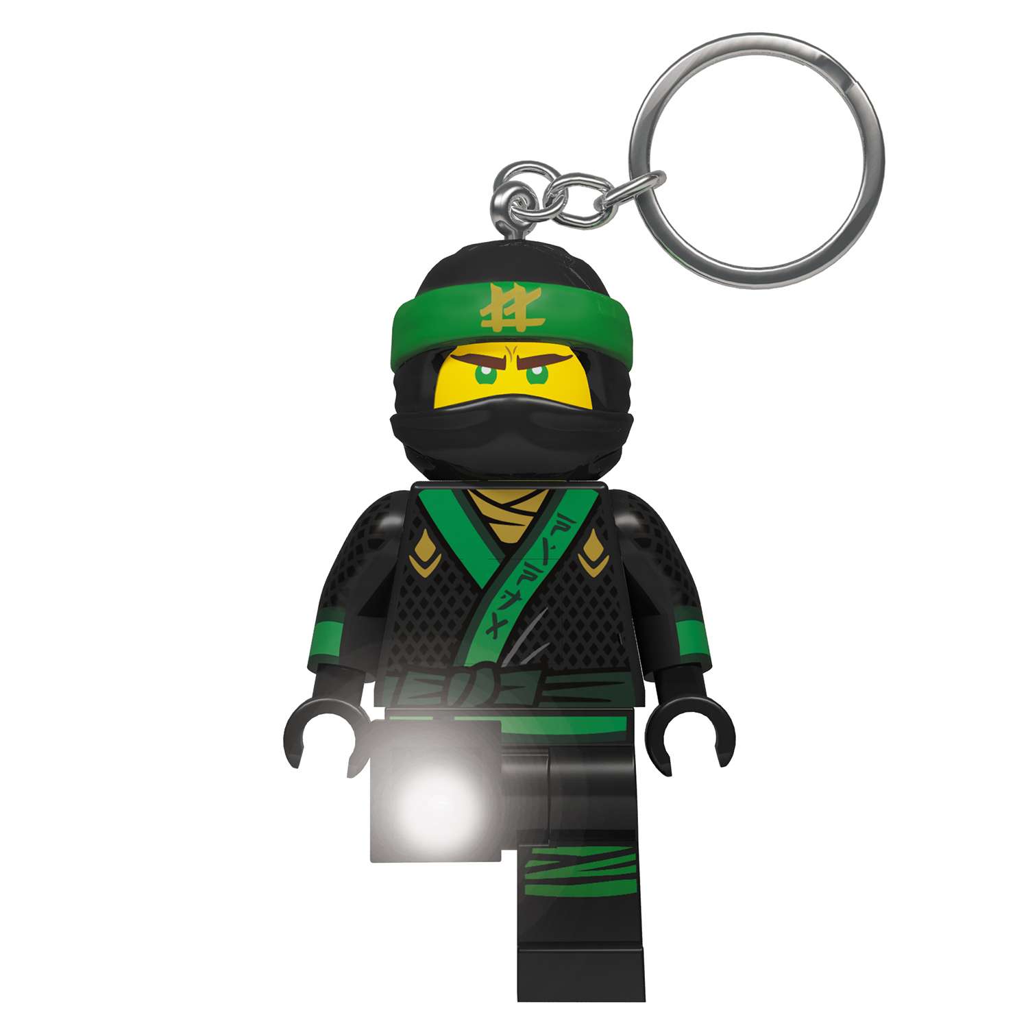 Брелок-фонарик для ключей LEGO Ninjago Movie - Lloyd - фото 1