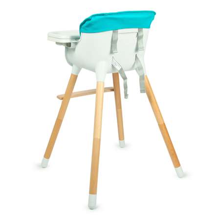 Стул для кормления Babyton Woody Turquoise