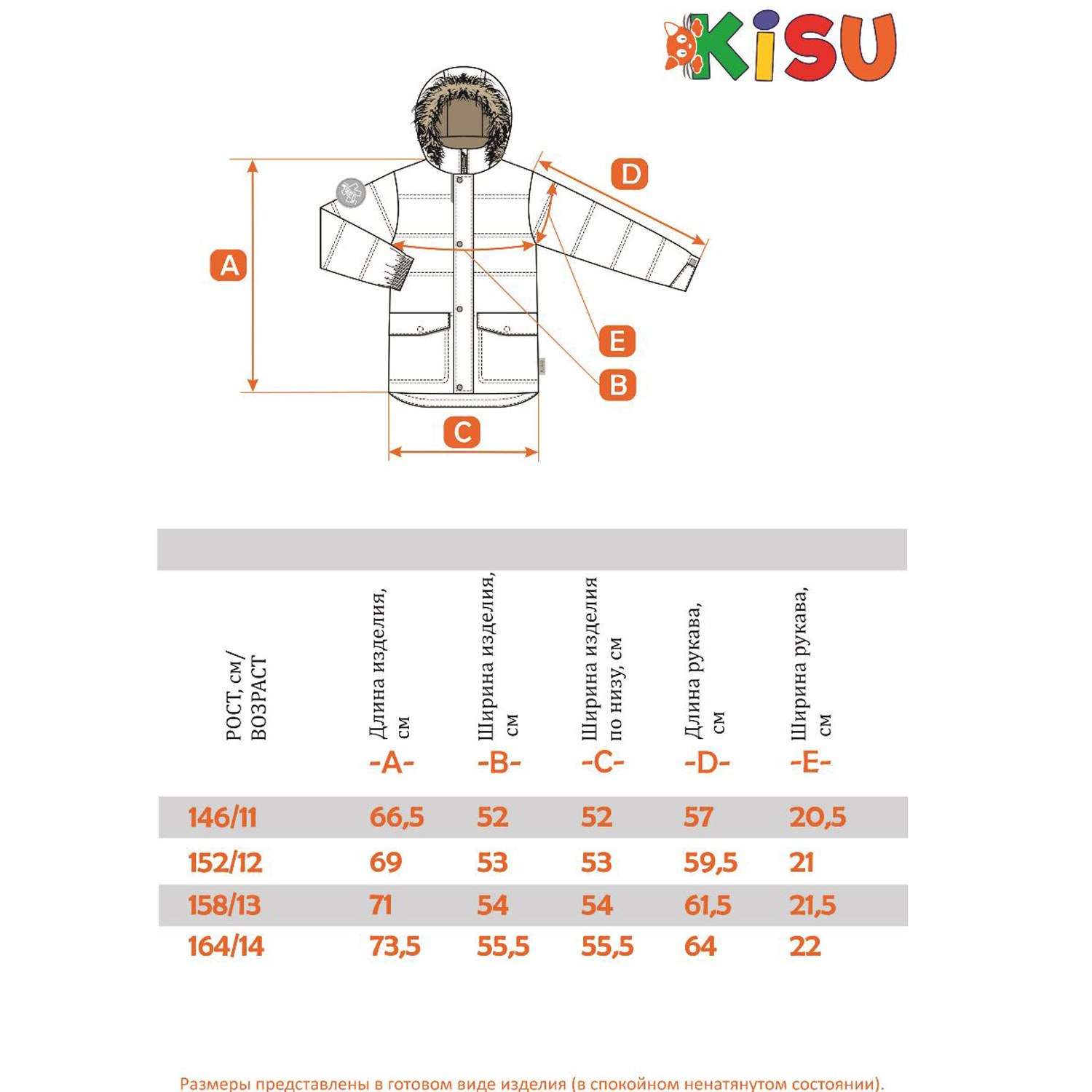 Куртка Kisu W21-10303/1101 - фото 6