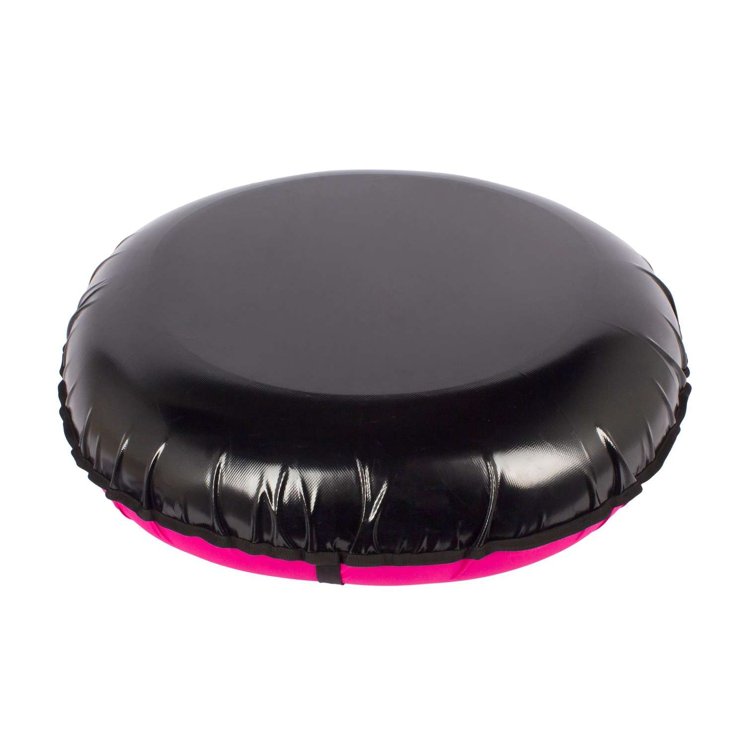 Тюбинг-ватрушка PINK 90 см Snowstorm розовый с черным - фото 5