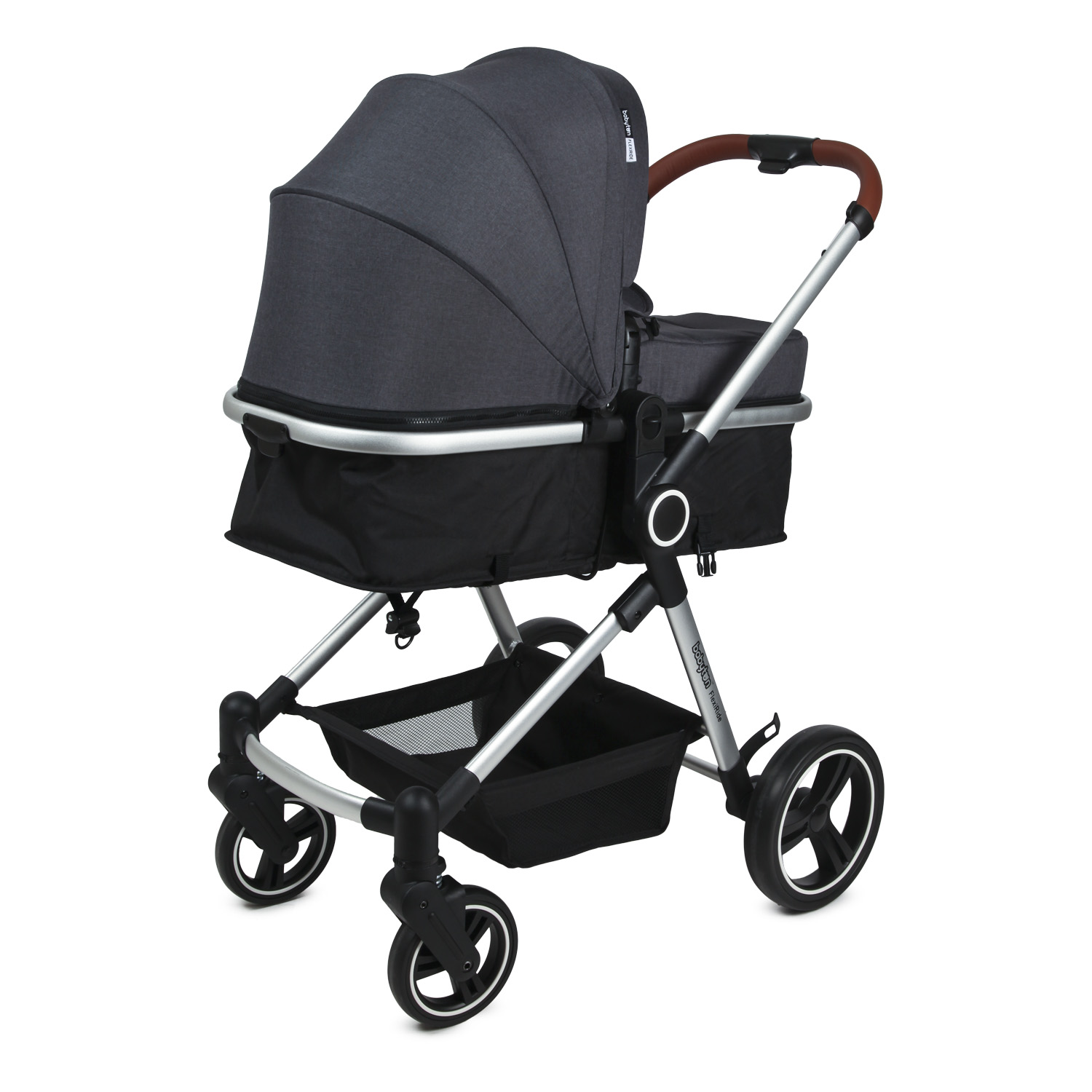 Коляска трансформер Babyton FlexiRide Black-Grey - фото 12