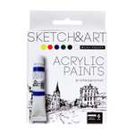 Краски акриловые Bruno Visconti Sketch Art multicolor 6 цветов 12 мл