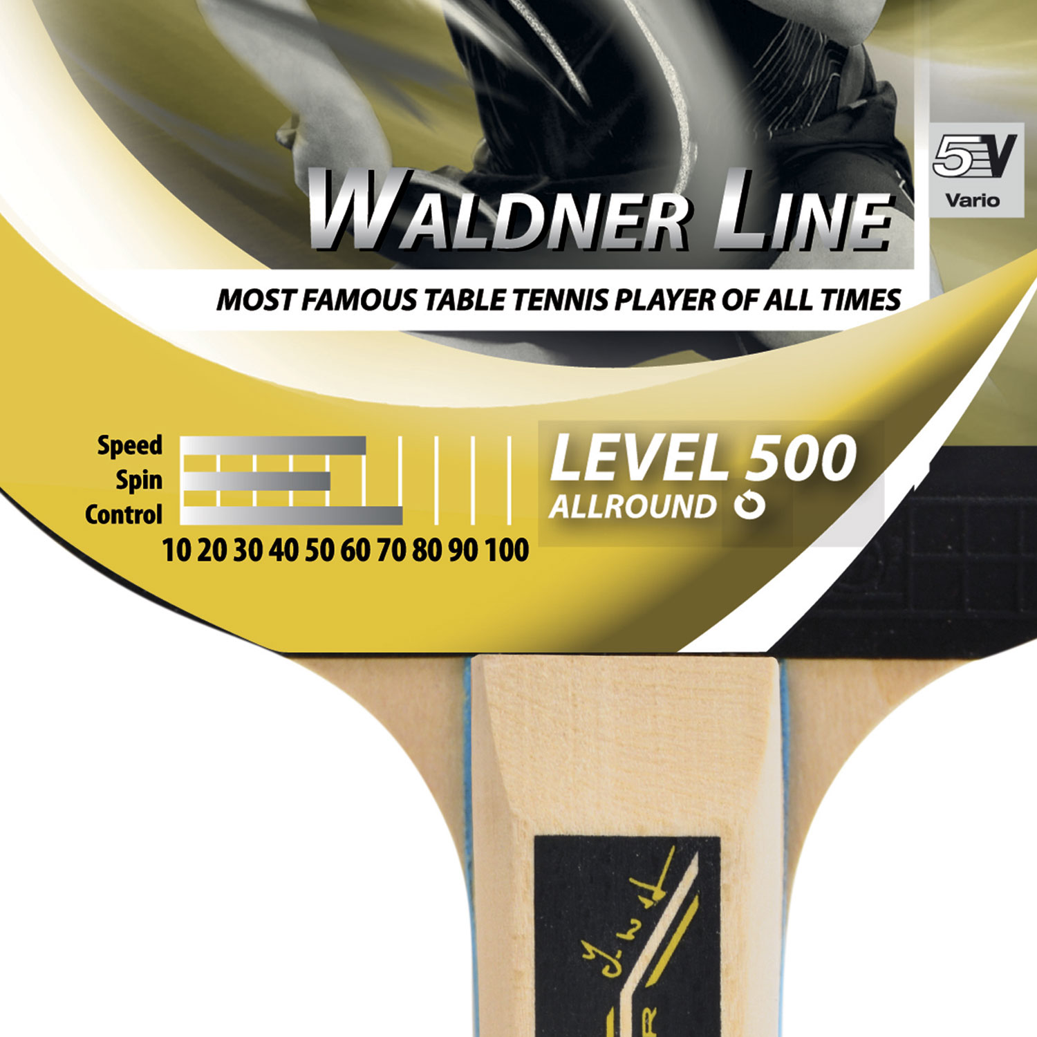 Ракетка Donic для настольного тенниса Waldner 500 - фото 2