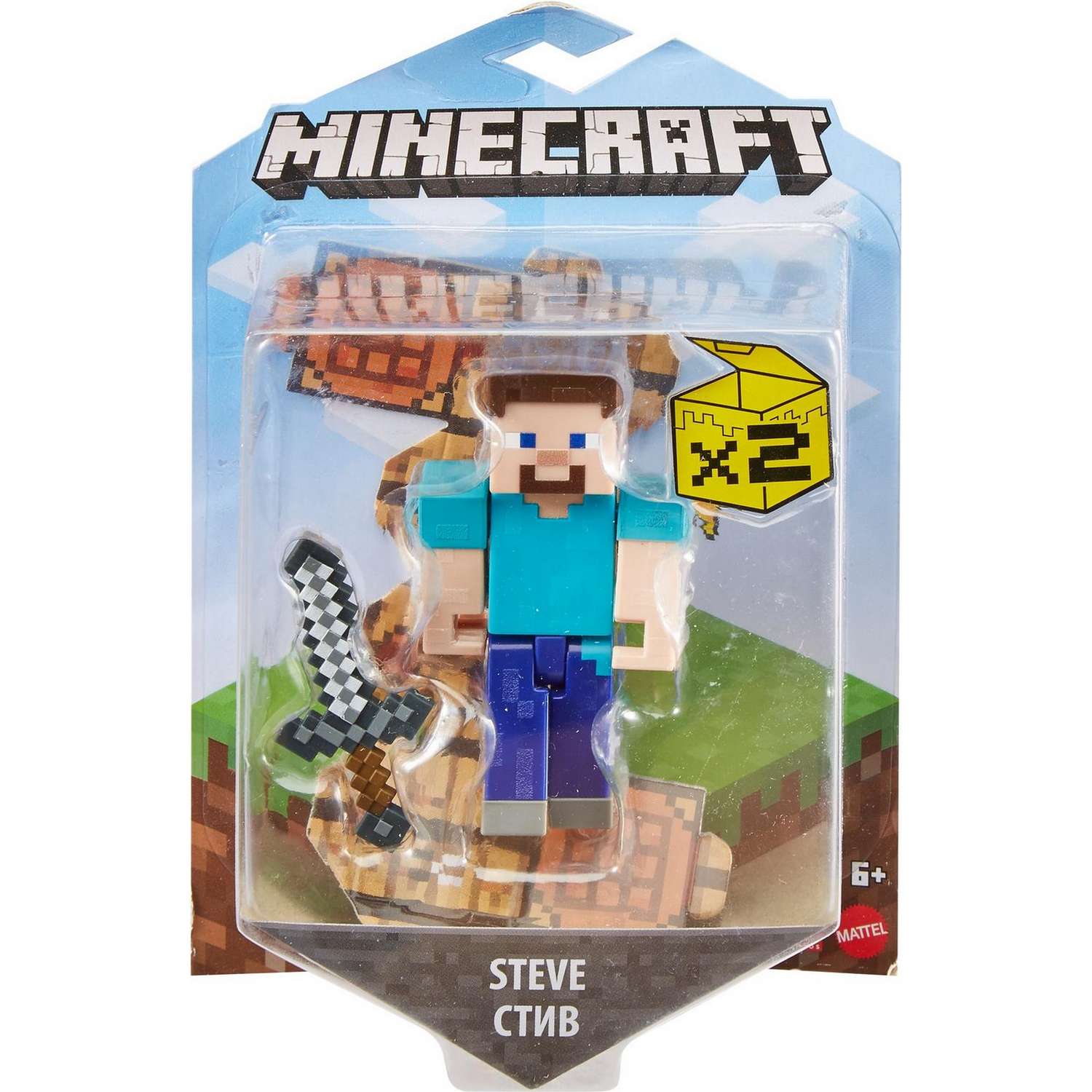 Фигурка Minecraft Стив с аксессуарами GTP13 - фото 2