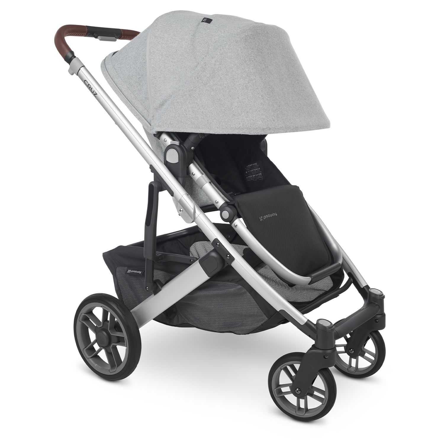 Коляска прогулочная UPPAbaby Cruz V2 Stella серебристый меланж - фото 14