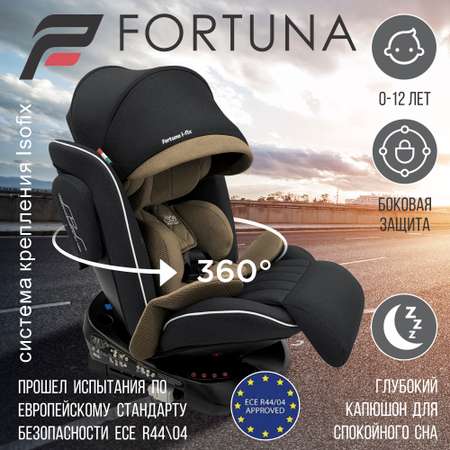 Автокресло 0-36кг Sweet Baby Fortuna 360 SPS isofix beige