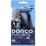 Бритвенный станок DORCO Pace2 одноразовый мужской 5шт