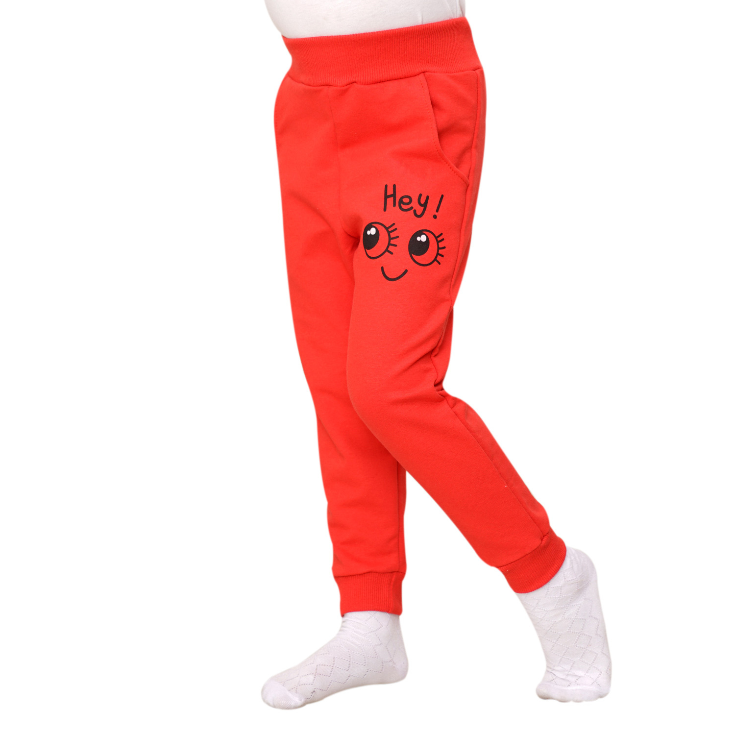 Спортивные брюки Счастливая малинка М-1315 крас - фото 4