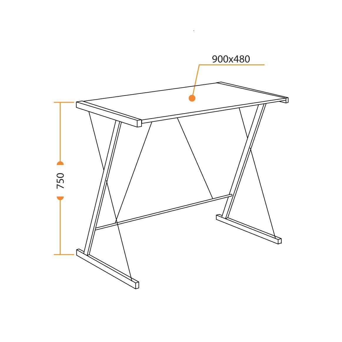 Cтол TETCHAIR WD-09 oak - фото 6