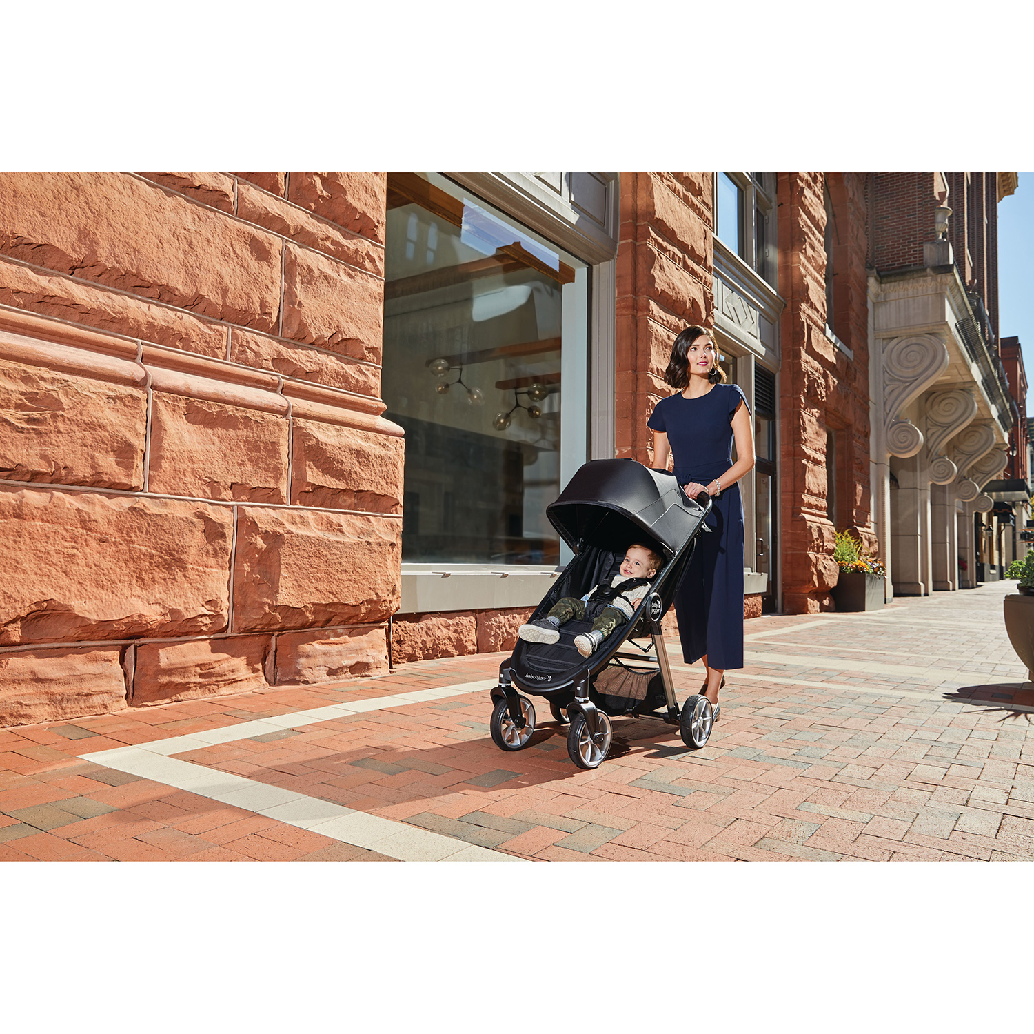 Коляска Baby Jogger City MIni 2 4W Slate Серый - фото 5