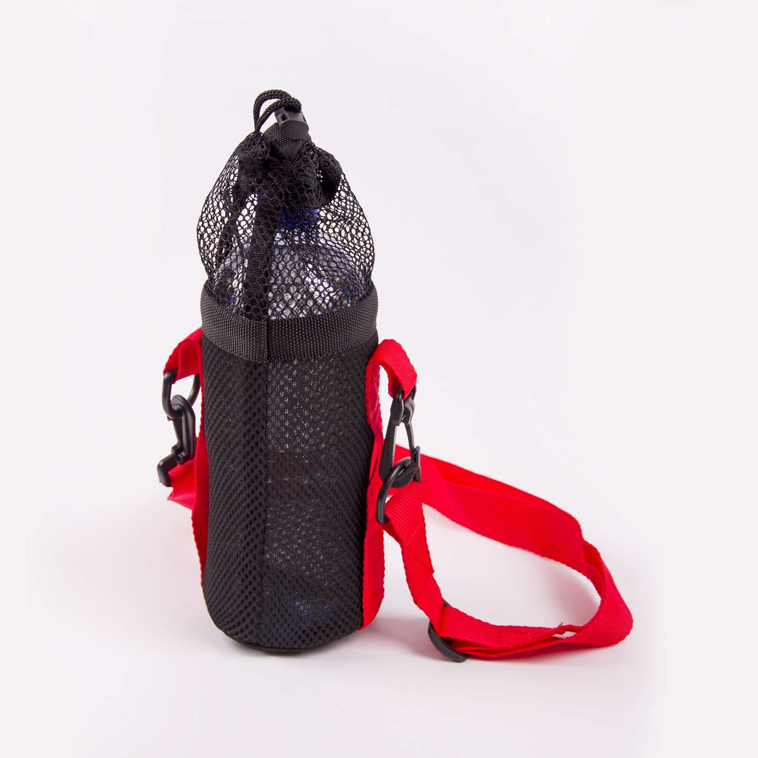 Спортивная сумка для бутылки Belon familia с сеткой цвет красный - фото 2