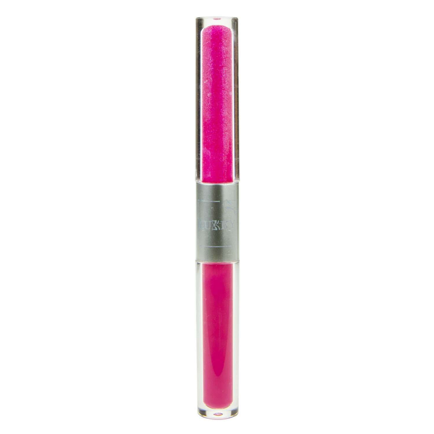 Блеск для губ Lukky 2 в 1 матовый шёлк блёстки с ароматом манго цвет Фиолетовый и розовый - фото 6