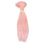 Трессы - волосы для кукол Совушка прямые двухцветные № 17 100 см 17 см