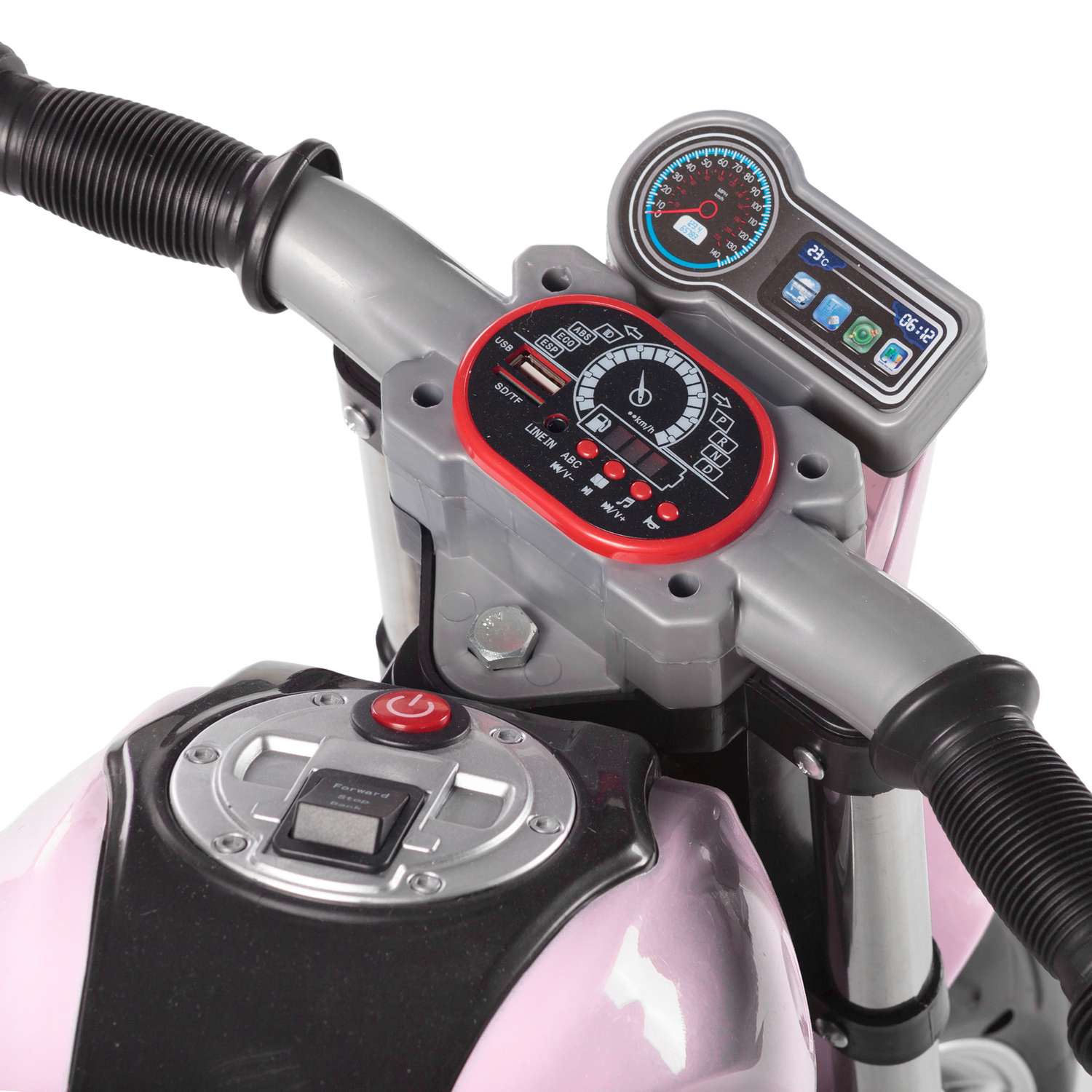 Мотоцикл BABY STYLE на аккумуляторе розовый - фото 5