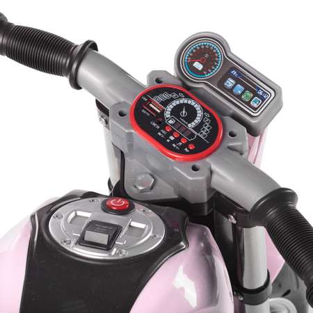 Мотоцикл BABY STYLE на аккумуляторе розовый
